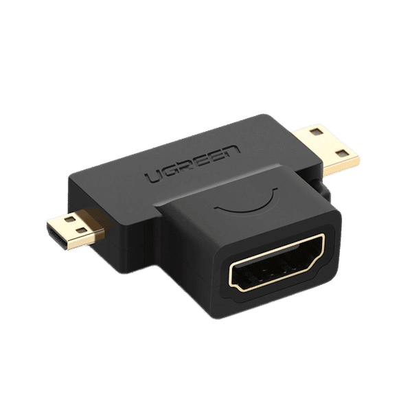 تبدبل hdmi to mini hdmi +micro hdmi