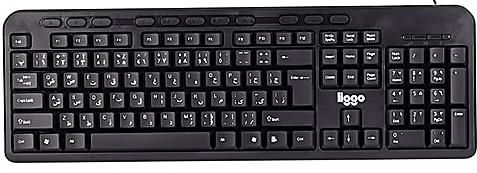 کیبردوموس سیم دار liggo Km606