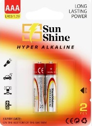 باطری نیم قلم الکاالین SUNSHINE