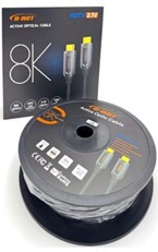 کابل hdmi 8 k 30 m در بستر فیبر نوری دی نت ورژن 2.1